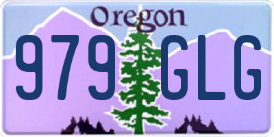 OR license plate 979GLG