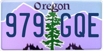 OR license plate 979GQE