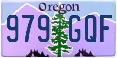 OR license plate 979GQF