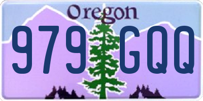 OR license plate 979GQQ