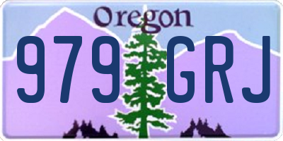 OR license plate 979GRJ