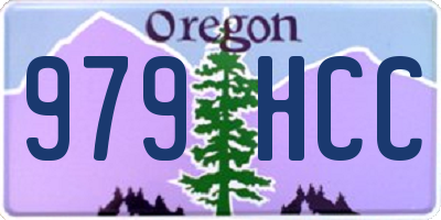 OR license plate 979HCC