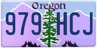 OR license plate 979HCJ