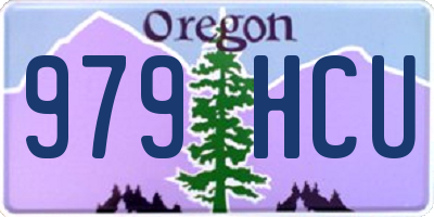OR license plate 979HCU