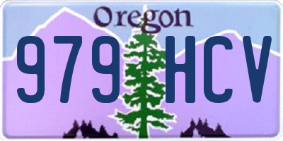 OR license plate 979HCV