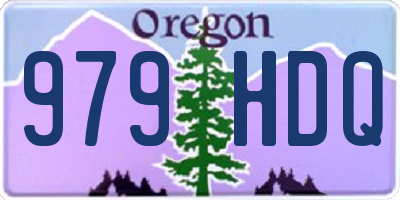 OR license plate 979HDQ