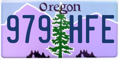 OR license plate 979HFE
