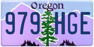 OR license plate 979HGE