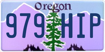 OR license plate 979HIP