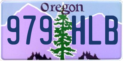 OR license plate 979HLB