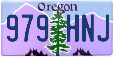 OR license plate 979HNJ