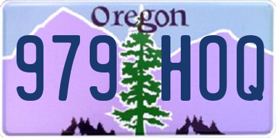 OR license plate 979HOQ