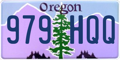 OR license plate 979HQQ