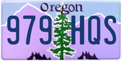 OR license plate 979HQS