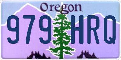 OR license plate 979HRQ