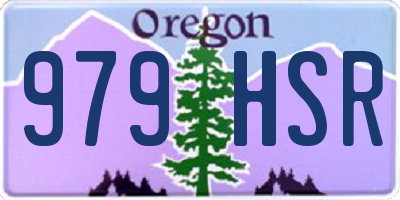 OR license plate 979HSR