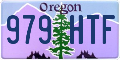 OR license plate 979HTF