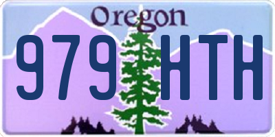 OR license plate 979HTH