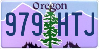 OR license plate 979HTJ