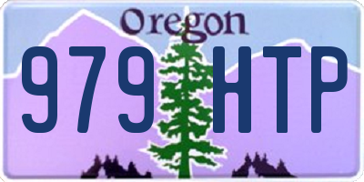 OR license plate 979HTP