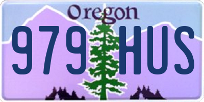 OR license plate 979HUS