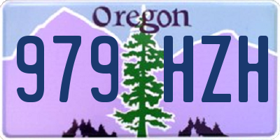 OR license plate 979HZH