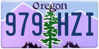 OR license plate 979HZI