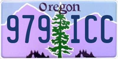 OR license plate 979ICC