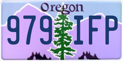 OR license plate 979IFP