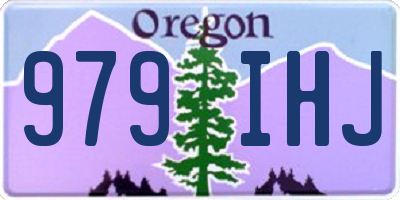 OR license plate 979IHJ