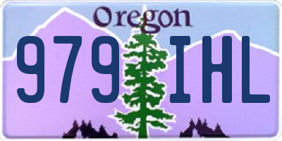 OR license plate 979IHL