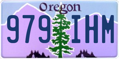 OR license plate 979IHM