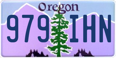 OR license plate 979IHN