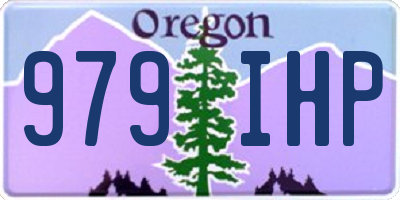OR license plate 979IHP