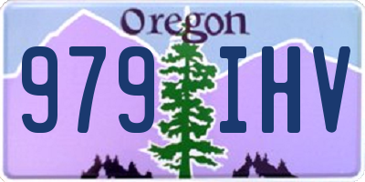 OR license plate 979IHV