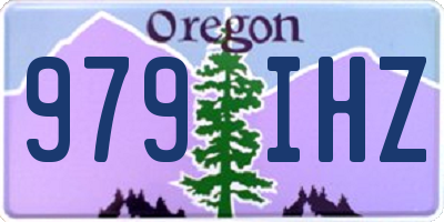 OR license plate 979IHZ