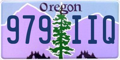 OR license plate 979IIQ