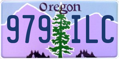 OR license plate 979ILC