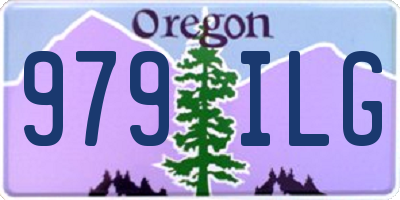 OR license plate 979ILG