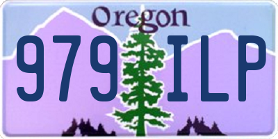 OR license plate 979ILP