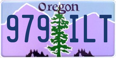 OR license plate 979ILT