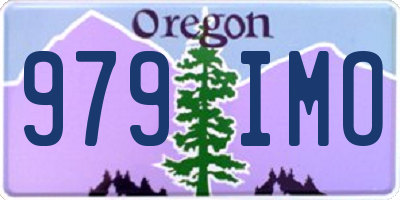 OR license plate 979IMO