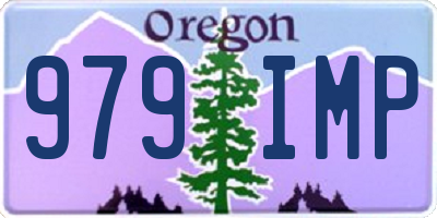 OR license plate 979IMP