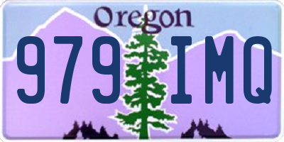 OR license plate 979IMQ