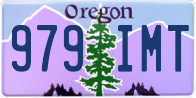 OR license plate 979IMT