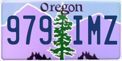 OR license plate 979IMZ