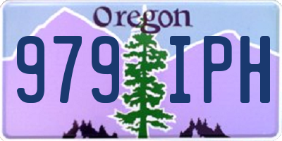 OR license plate 979IPH