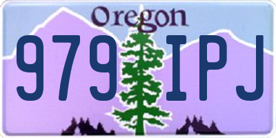 OR license plate 979IPJ