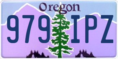 OR license plate 979IPZ