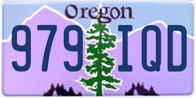 OR license plate 979IQD
